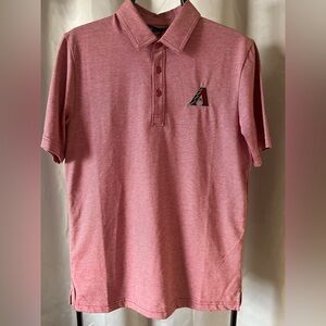 TravisMathew Men's Arizona Diamondbacks Red Zinna Polo
